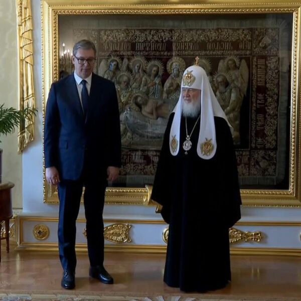 "Mnogo toga sam čuo o teškom položaju ruske crkve": Vučić patrijarhu Kirilu uručio Orden Republike Srbije!