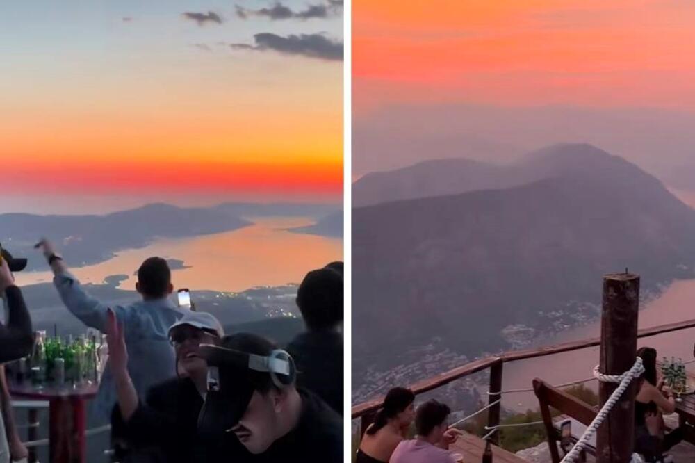 Nije AI, ali je zaista nestvarno: Đuskali uz čuveni hit dok je zalazilo Sunce, ništa lepše nećete videti danas