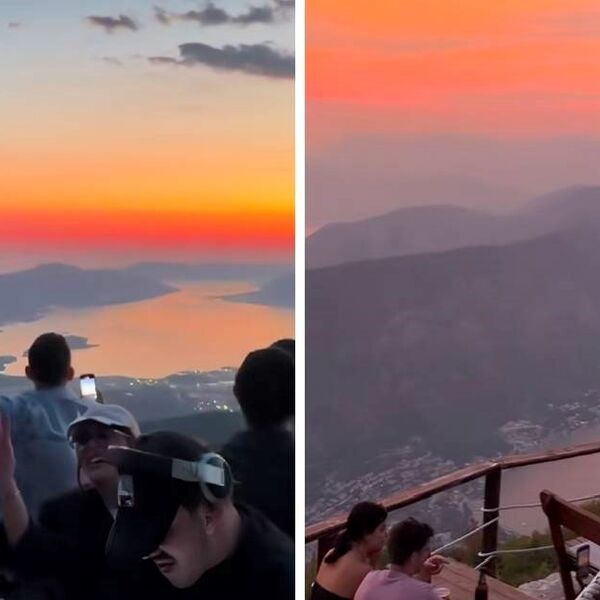 Nije AI, ali je zaista nestvarno: Đuskali uz čuveni hit dok je zalazilo Sunce, ništa lepše nećete videti danas