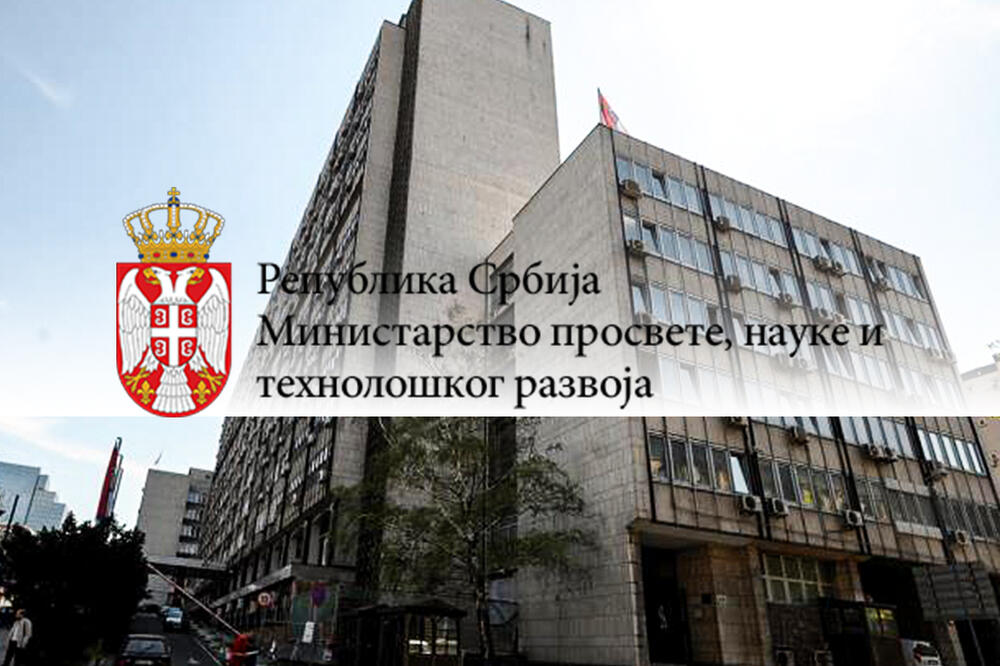 Hitno saopštenje Ministarstva prosvete!