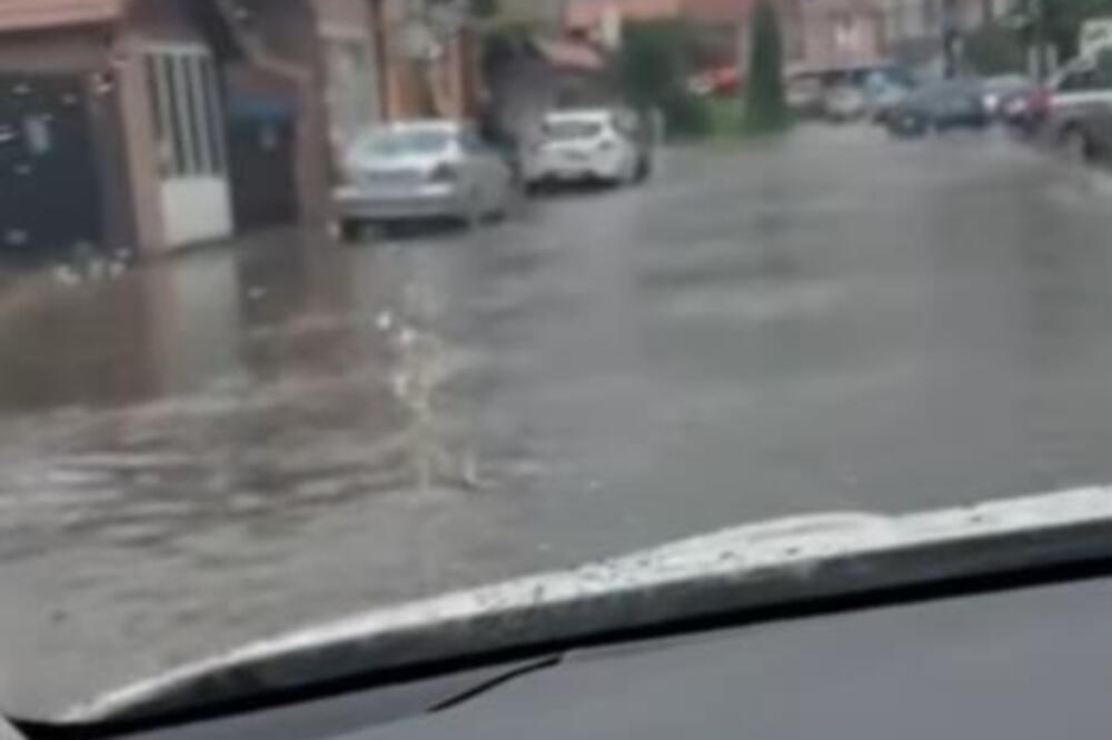 Ogromno nevreme sručilo se na Beograd: Apokaliptični prizori u prestonici Srbije (VIDEO)