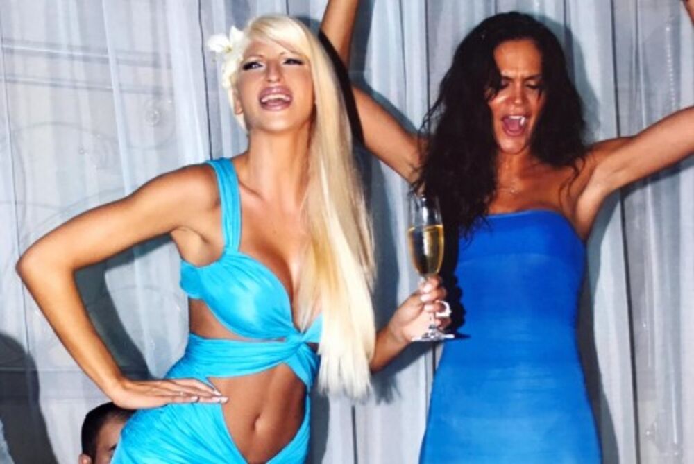 Jelena Karleuša i Ivana nekada