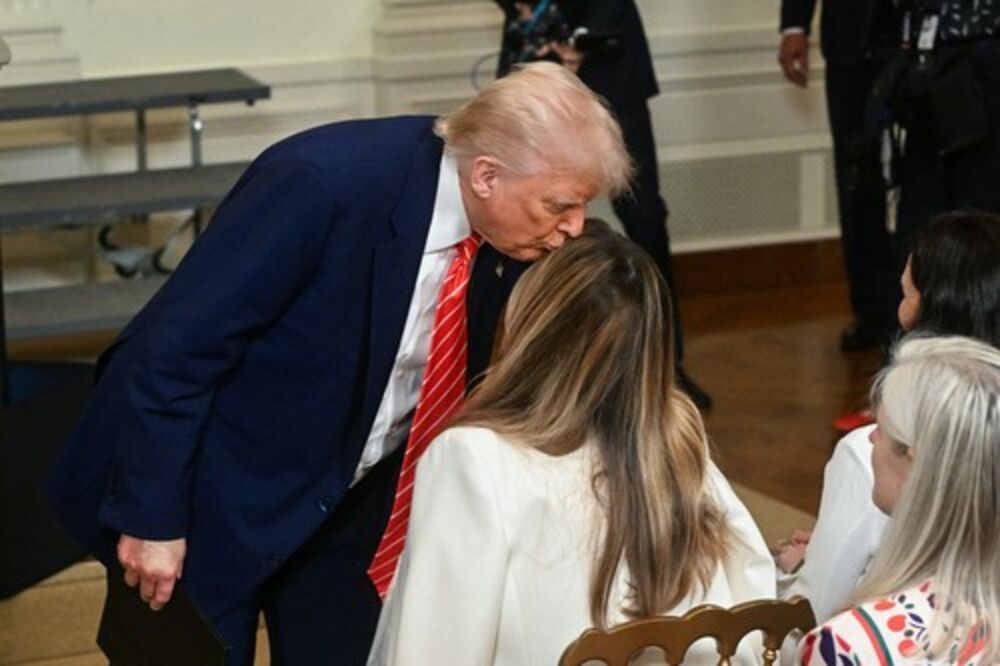 Melanija Tramp, Donald Tramp