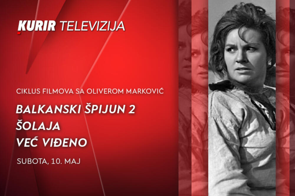 ZA VIKEND U OKVIRU CIKLUSA FILMOVA SA OLIVEROM MARKOVIĆ, KOJE ĆEMO EMITOVATI SVAKOG VIKENDA U MAJU, NE PROPUSTITE!