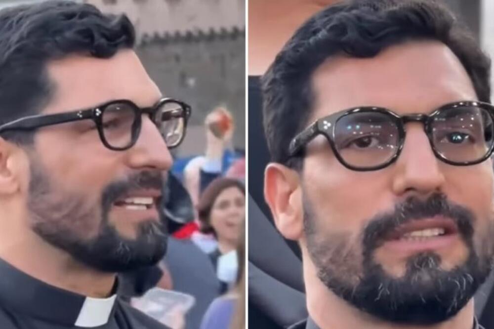 "Oprosti mi, Bože, zgrešiću" Zbog ovog sveštenika bi svaka Srpkinja prešla u katolicizam - snimak gledaju satima