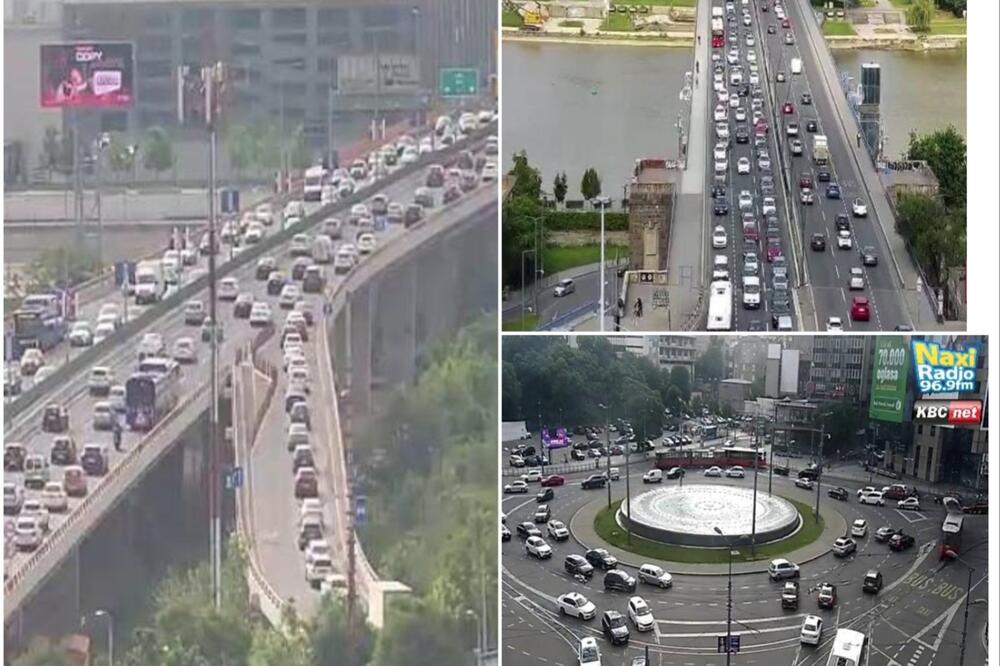 Prvi radni dan, kolapščina i nervoza: Ovi delovi Beograda su najopterećeniji, kolone automobila mile! (FOTO)