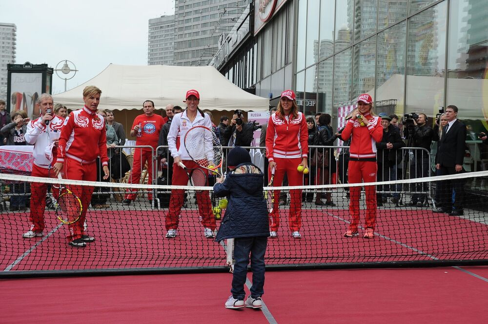 Jelena Janković i Marija 
