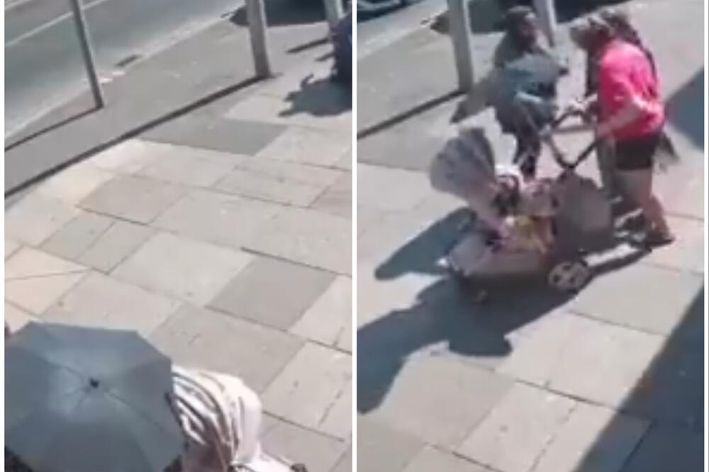 Strava i užas u blizini pijace: Žena pokušala da ukrade bebu na ovaj horor način, sve snimljeno! (VIDEO)