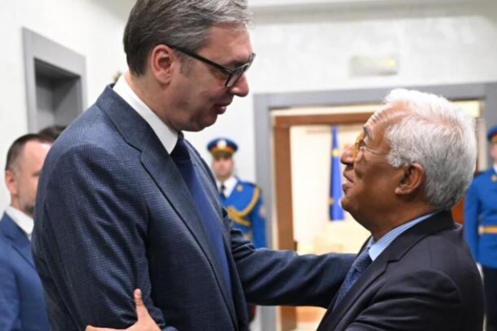 Aleksandar Vučić dočekao Antonija Koštu (FOTO)