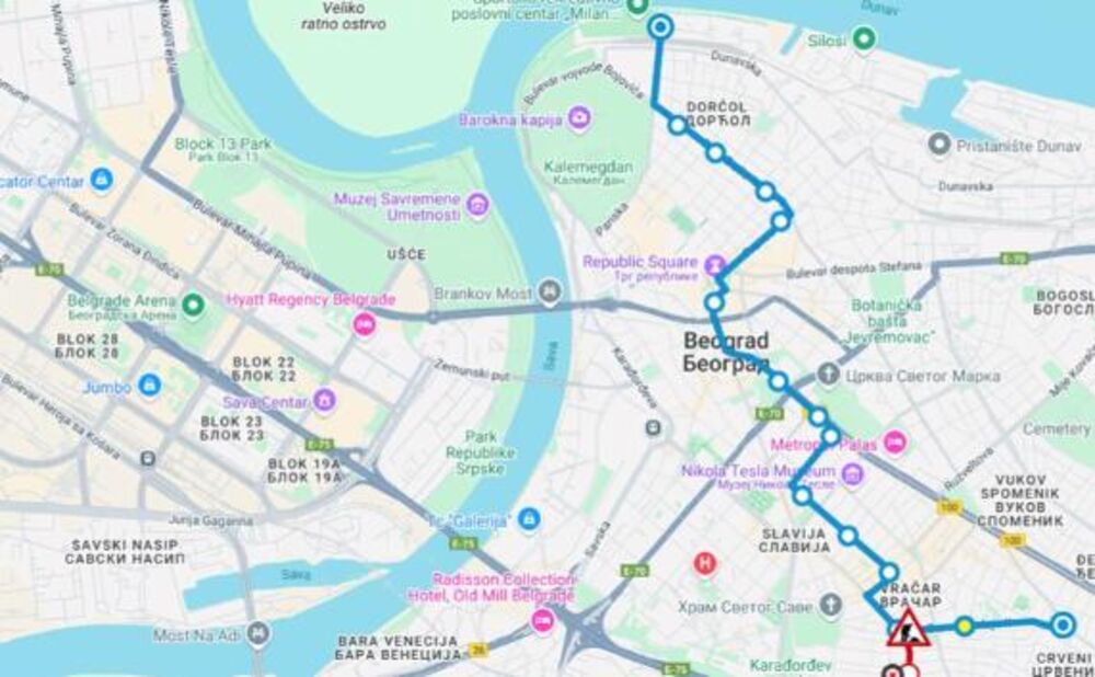 Sekretarijat za saobraćaj / Sekretarijat za javni prevoz / screenshot