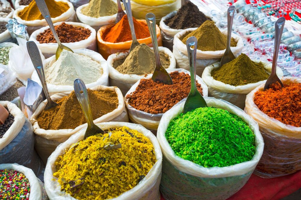 Začini, Začin, Šafran, Kurkuma, Paprika, aleva paprika, Biber, So