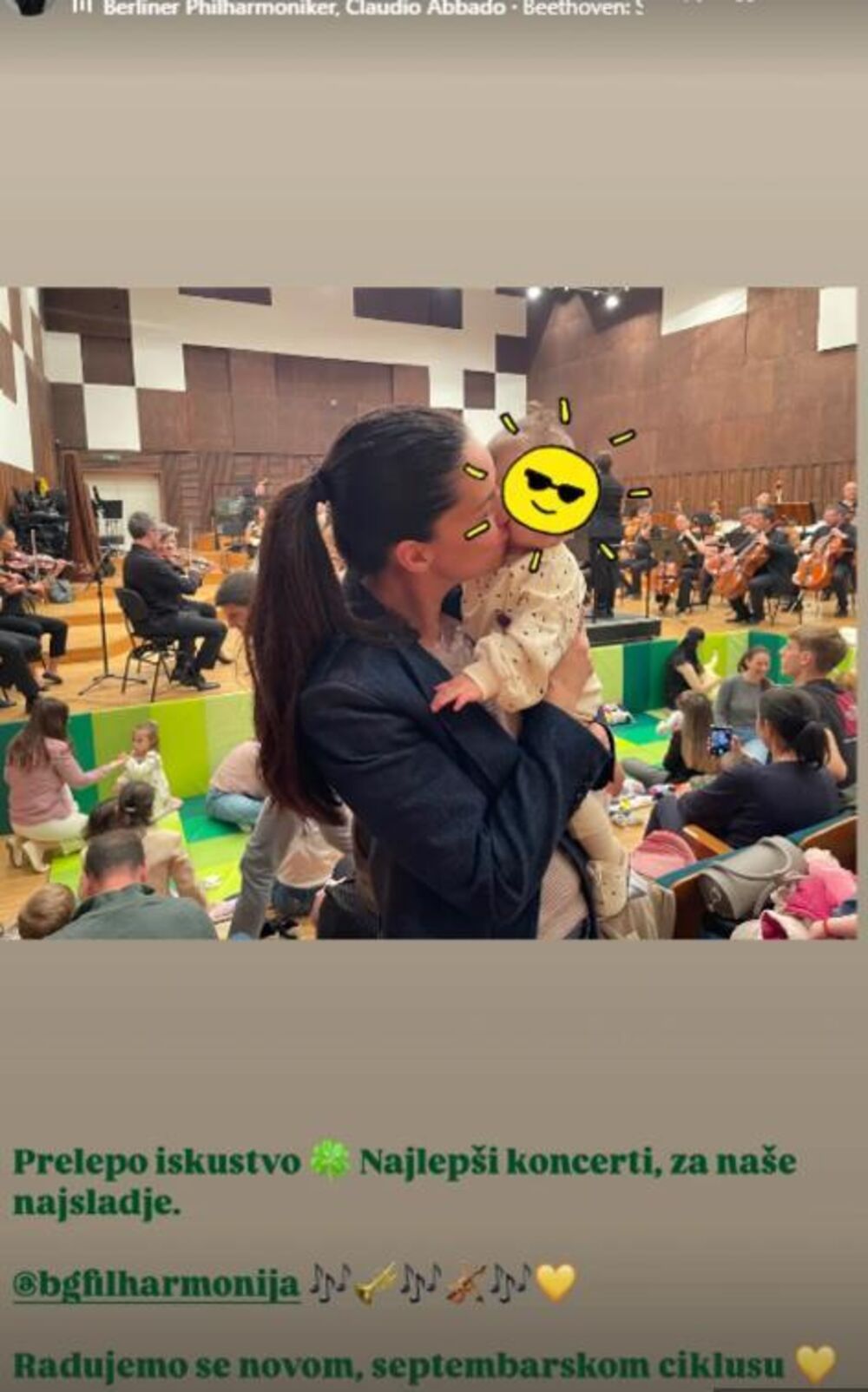 Marija Kilibarda sa naslednicom