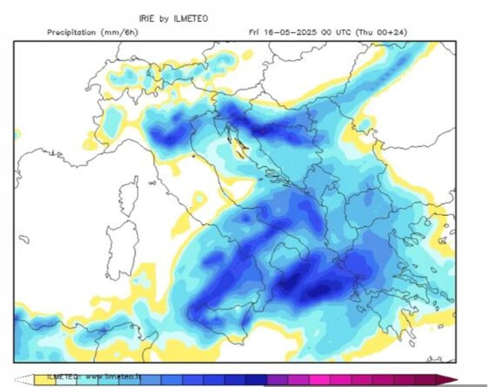 16. maja kroz 'bečka vrata' prodor hladnog vazduha spušta temperaturu za 10 stepeni u odnosu na četvrtak
