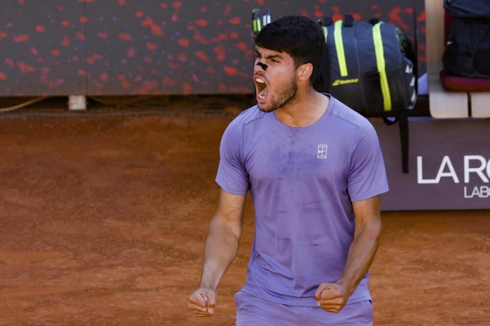 Karlos Alkaras demolirao Sinera za titulu u Rimu!