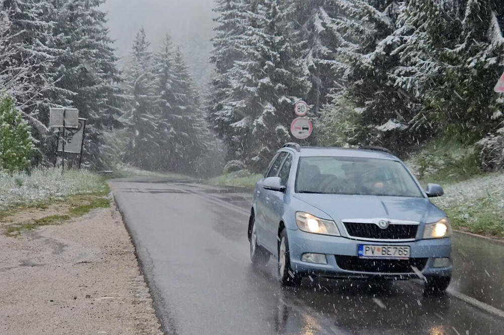 Na planinama sneg, na Jadranu bura! Temperatura u Hrvatskoj otišla ispod nule, najavljeni orkanski udari vetra!