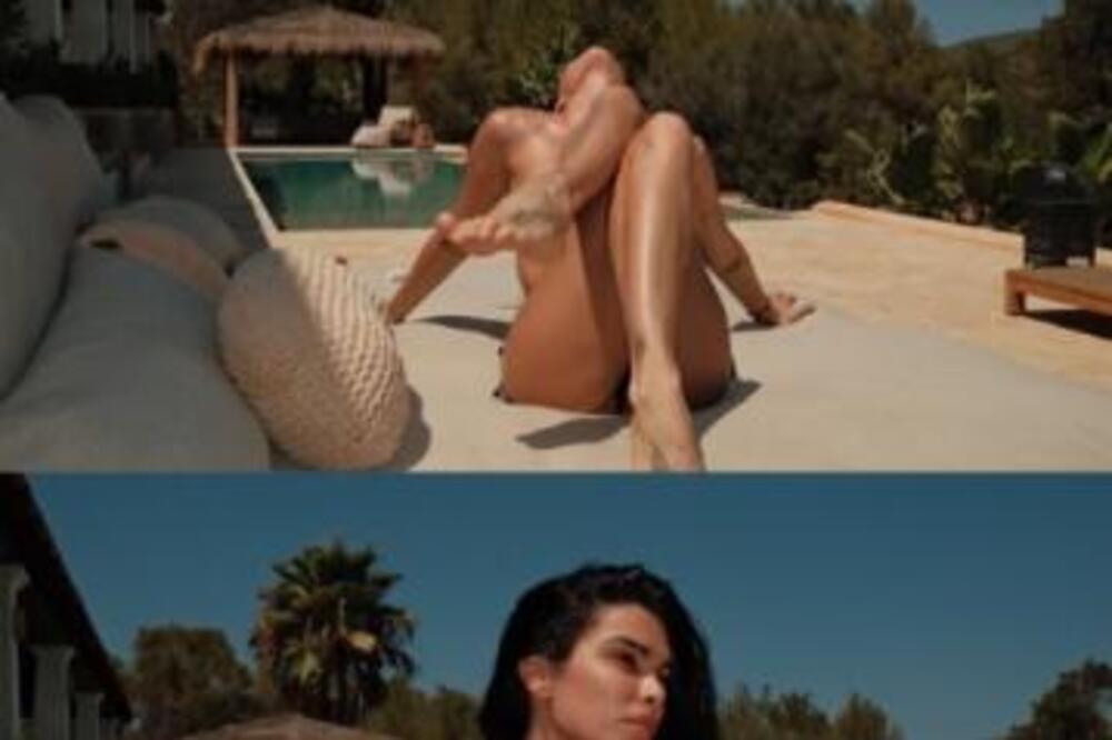 Osvanula gola slika srpske manekenke! Toples na izvol'te, digla noge, ovo se viđa samo u časopisima za odrasle