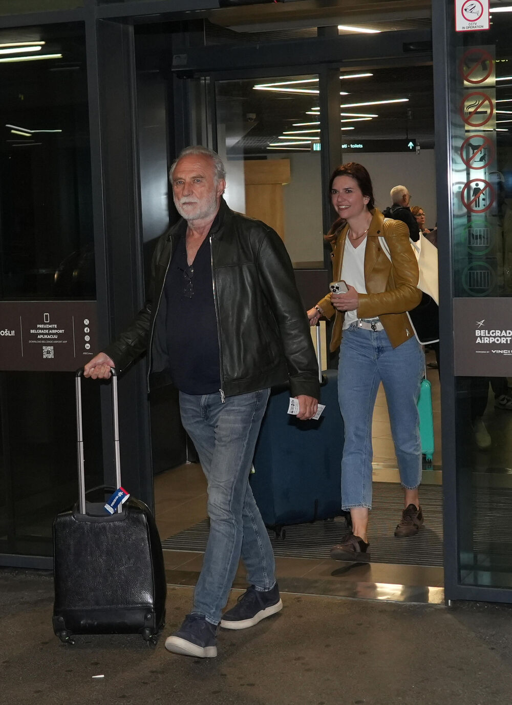 Lazar Ristovski i Anica Lazić sada su se vratili u Beograd