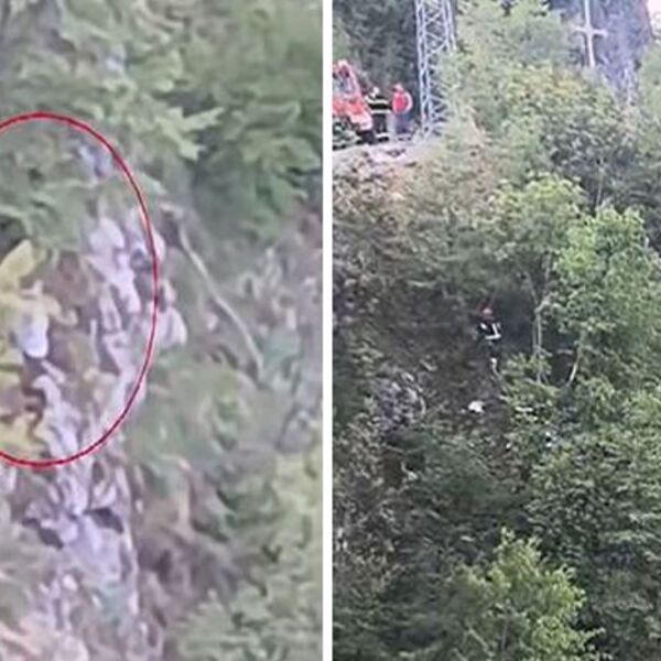 Bogdan ispao iz kola, pa visio na 2 grane celu noć: Bio iznad ambisa sa teškim povredama! (VIDEO)