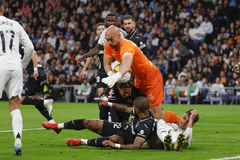 Marko Dmitrović na utakmici Real Madrida i Levantea