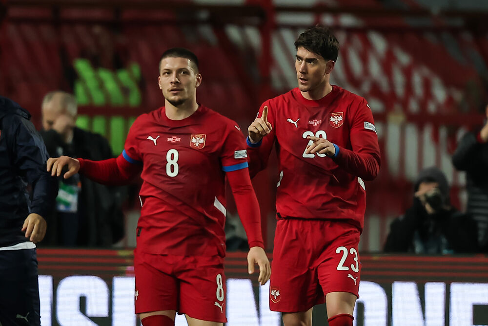 Luka Jović i Dušan Vlahović