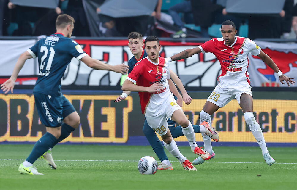 Detalj sa finala Kupa Srbije 2025. godine između Vojvodine i Crvene zvezde