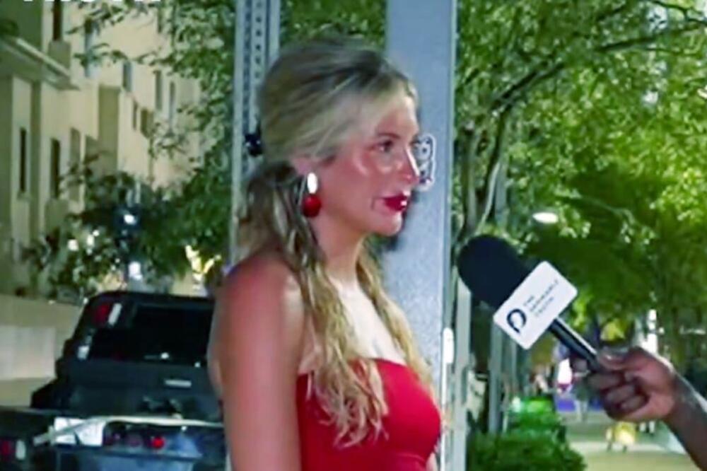 Lepa Srpkinja "zapalila" TikTok: Amerikanac je zaustavio, gledao je zaslepljeno, a kad je progovorila... (VIDEO)