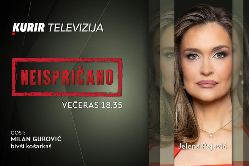 O neispričanim momentima, porodici, prijateljima: Gost emisije “Neispričano” je Milan Gurović, bivši košarkaš