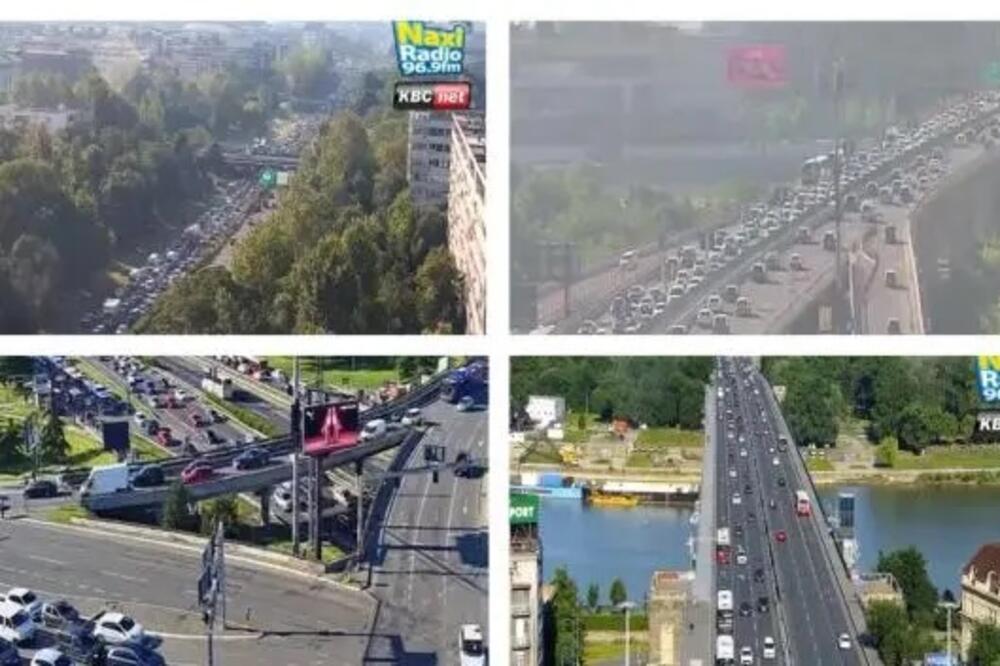 Stravičan kolaps u Beogradu! Dve saobraćajne nezgode i ogromne kolone automobila, na Novom Beogradu je najgore