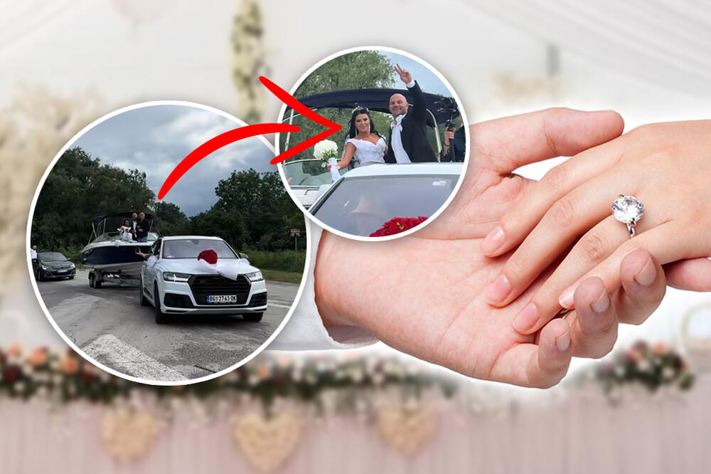 Komšije se skupile na prozorima! Mladoženja napravio pometnju dolaskom po mladu! O ovoj svadbi Srbi bruje (VIDEO)