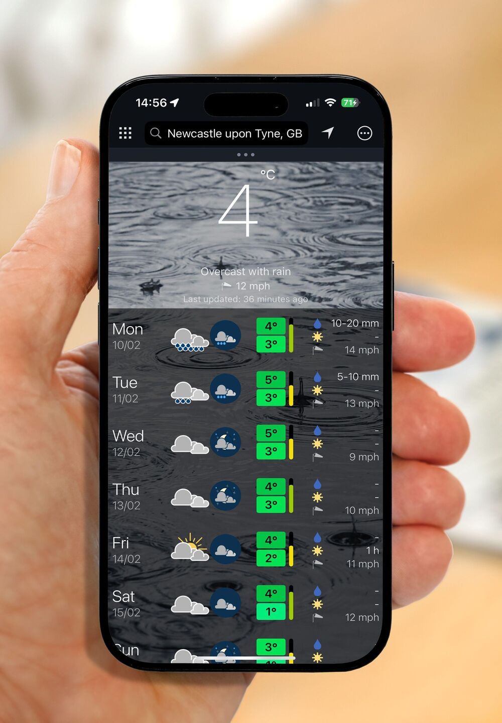 telefon, mobilni telefon, mobilni, Vremenska prognoza