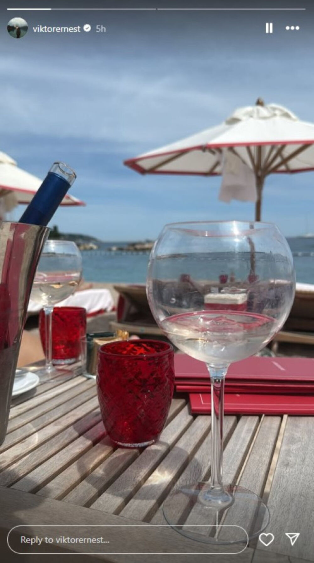 Viktor uživa u luksuzu i odmoru