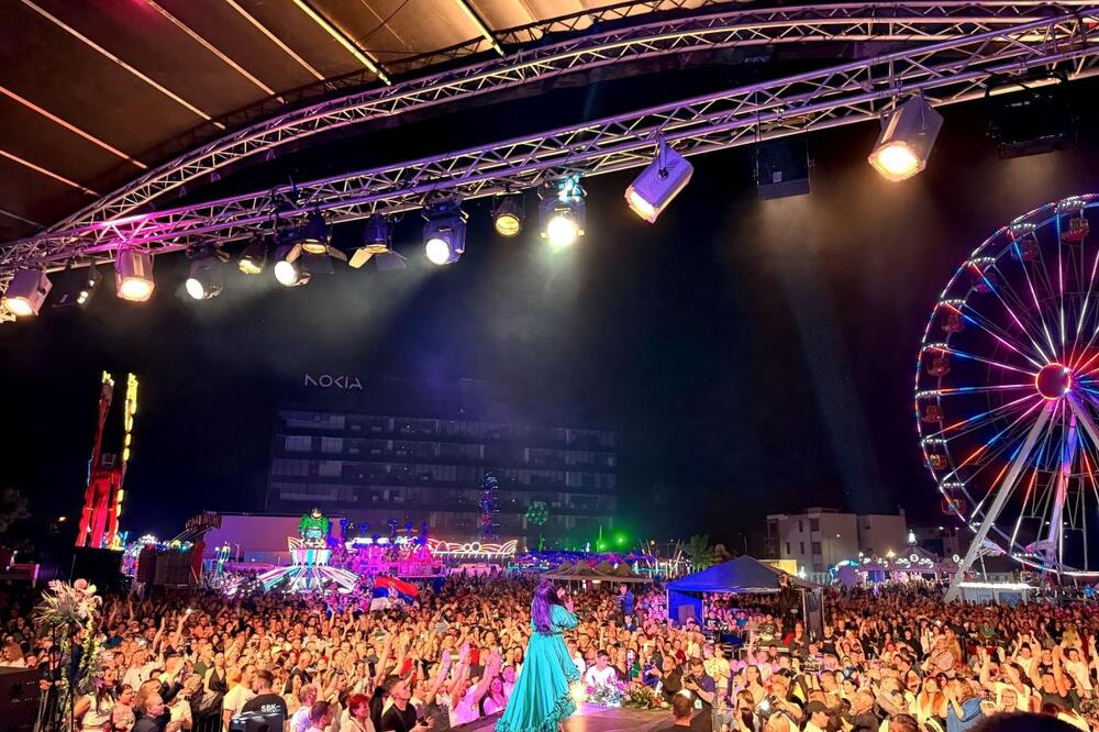 BALKANSKA KRALJICA MUZIKE: Temišvar na nogama zbog Dragane Mirković - dobila priznanje koje niko nikada nije