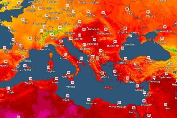BALKANU PRETE REKORDNE VRUĆINE: Peći ćemo se kao piletina u rerni, stručnjaci upozoravaju na HAOS