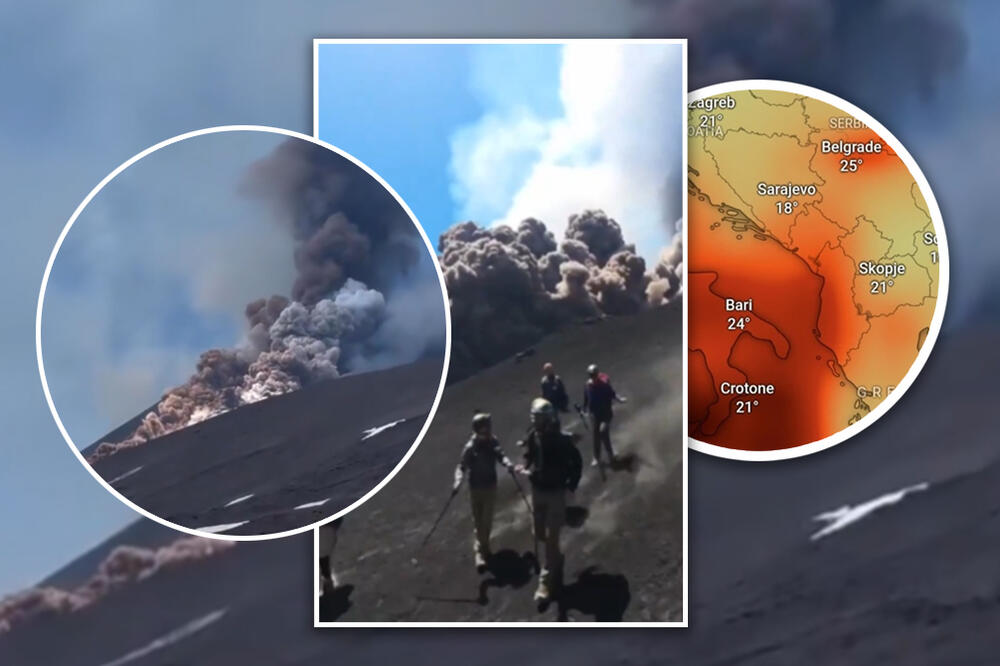 Oblak sumpora i pepela iznad Beograda nakon erupcije Etne: Evo da li će padati kisela kiša, sve zavisi od 1 stvari