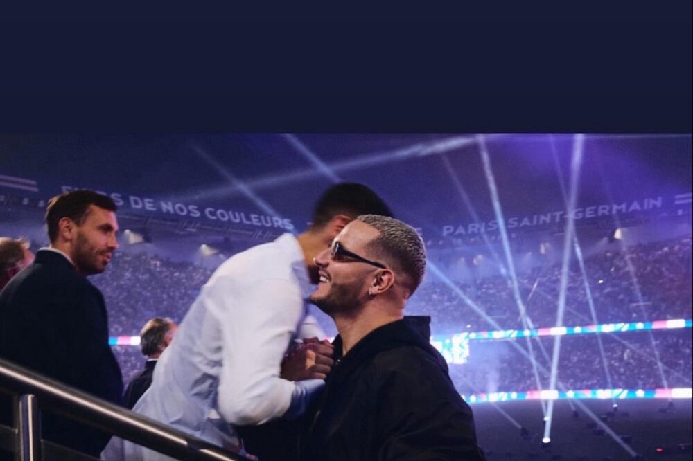 Novak Đoković i zvezda Exita zajedno slavili trofej PSG-a u Ligi šampiona