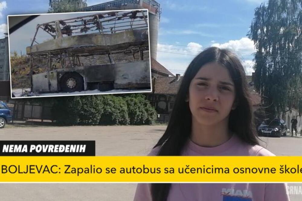 Zašto vozač nije zaustavio zapaljen autobus? Devojčica opisala horor kroz koji je prošla u Boljevcima