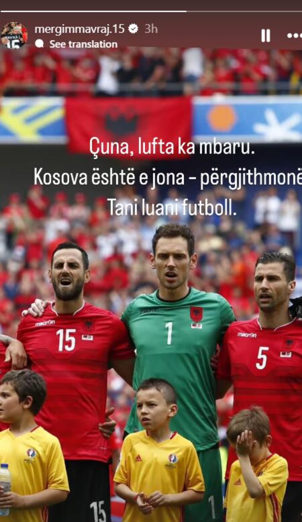 Objava Mergima Mavraja