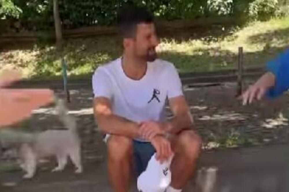 Svuda pođi, kući dođi! Đoković snimljen u Beogradu, na mestu koje mu posebno znači
