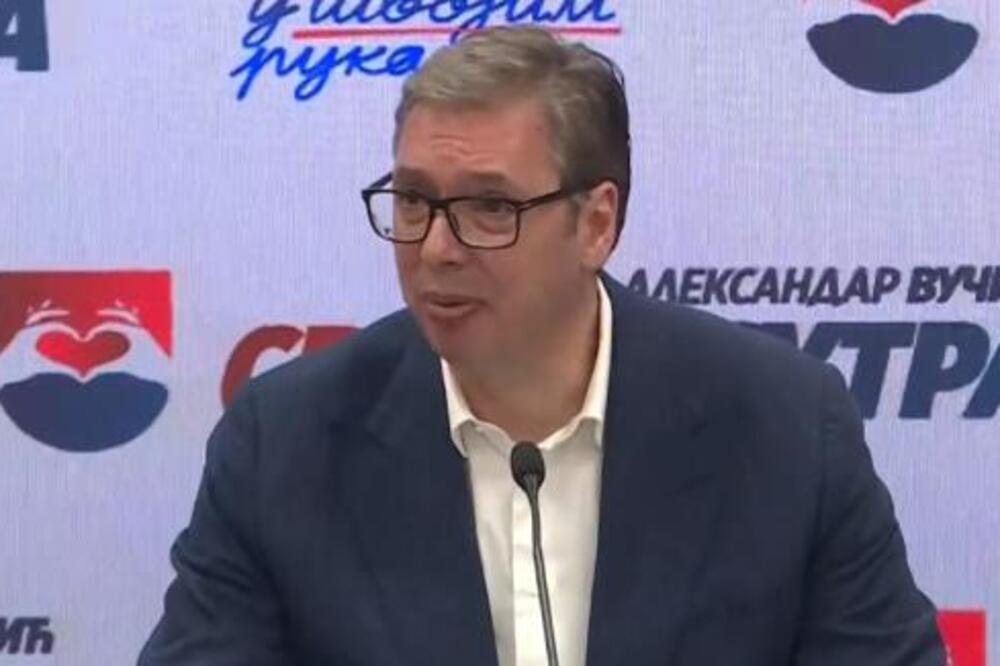 Aleksandar Vučić proglasio pobedu SNS u Kosjeriću i Zaječaru!