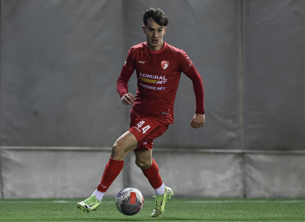 Bogdan Mirčetić u dresu Radničkog iz Kragujevca