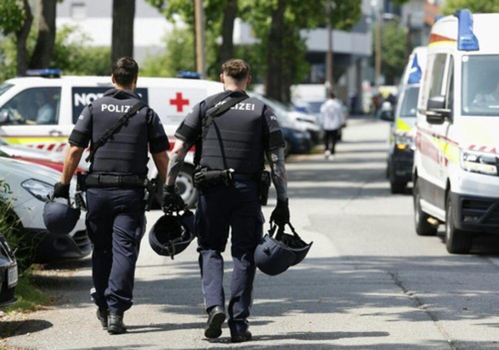 Austrija, Grac, Austrijska policija