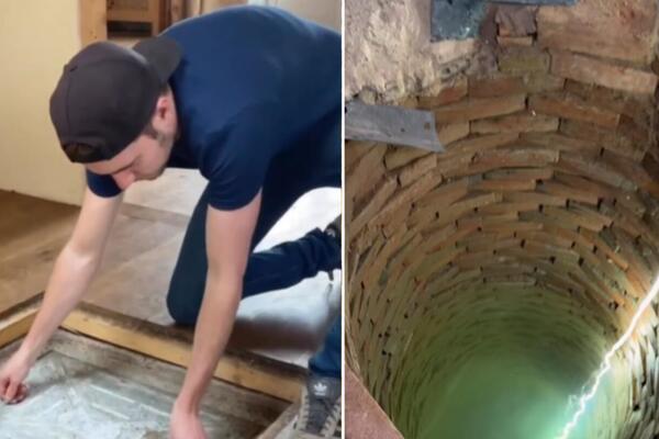 Mladi bračni par kupio kuću pa u toku renoviranja otkrili ČUDO: Duboko je 6 metara, a unutra... (VIDEO)