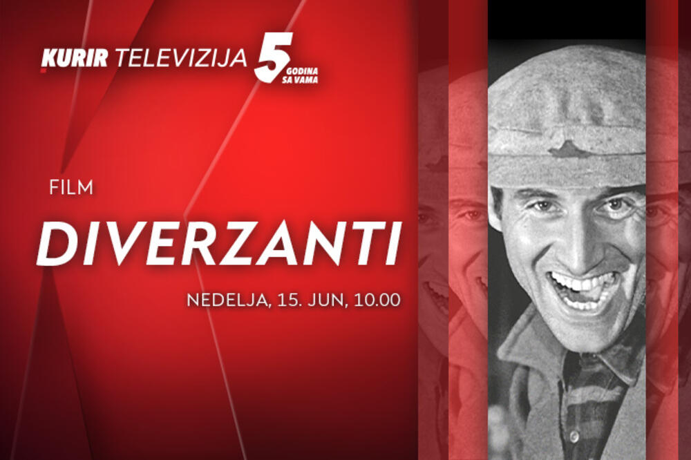 NE PROPUSTITE FILM “DIVERZANTI” U NEDELJU, 15. JUNA OD 10.00, NA KURIR TELEVIZIJI!