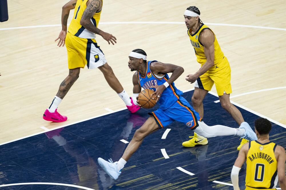 Košarkašima Indijane "zadrhtale ruke" kada je bilo najvažnije, Šej doneo Oklahomi brejk i 2:2 (Video)