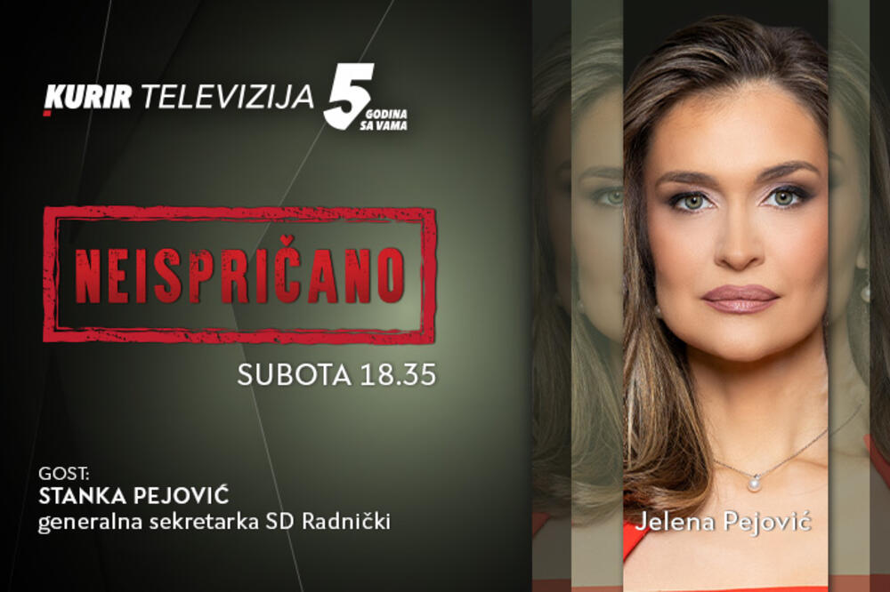 ČELIČNA VOLJA I DISCIPLINA PELI SU JE NA POBEDNIČKE TRONOVE - gošća emisije “Neispričano” je Stanka Pejović