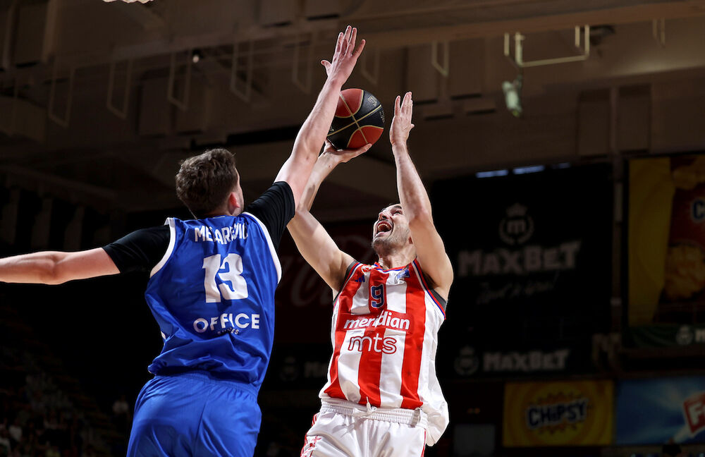 Mitrović na meču protiv Spartaka