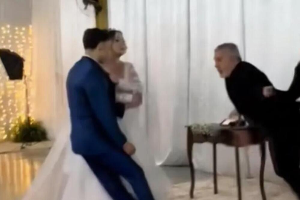 HAOS NA SVADBI! KUM PRETUKAO MLADU, A MLADOŽENJU PLJUNUO: Ni tu nije uspeo da stane, OTKRIO GORKU TAJNU PROŠLOSTI!