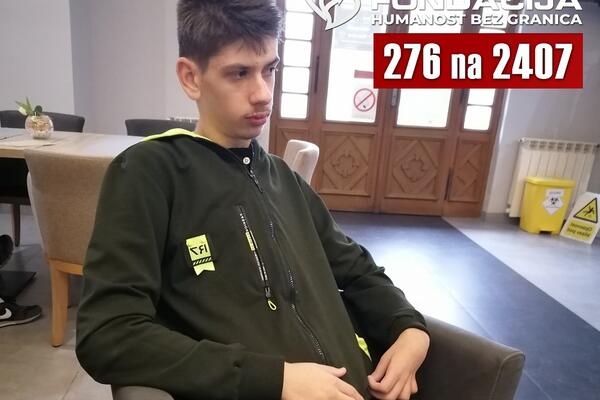 Luki (18) je potrebna pomoć svih nas: Pomozimo mu da nastavi svoju borbu hrabro i dostojanstveno