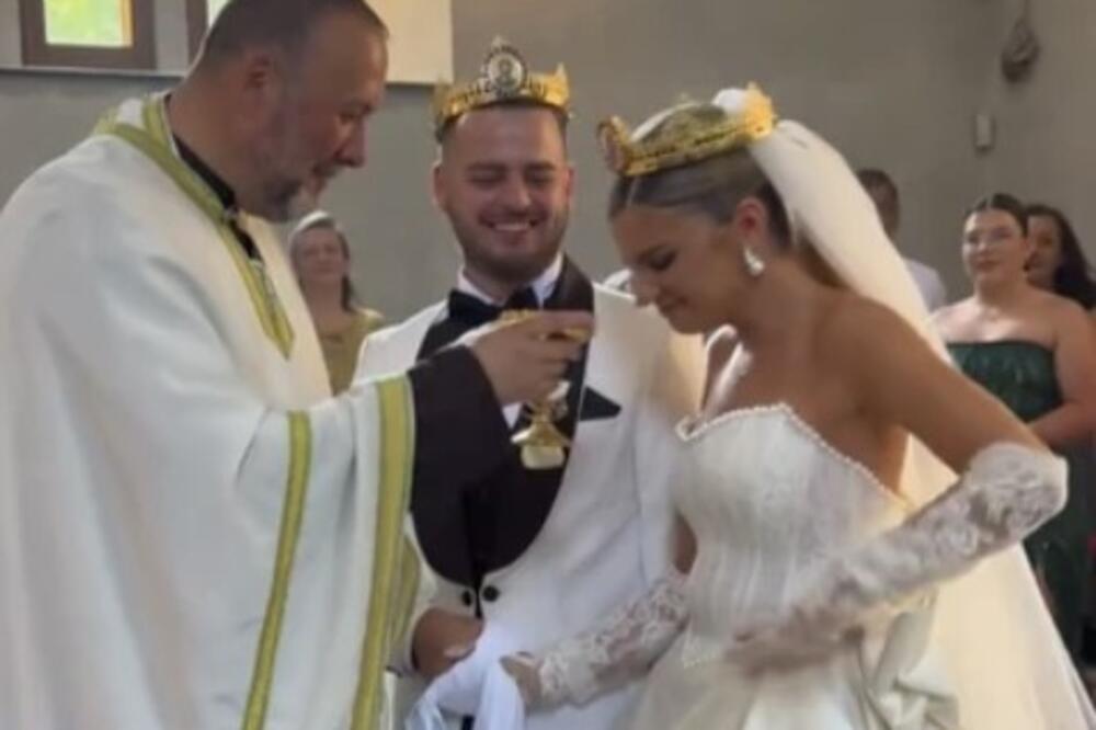 "Ajmo kumo, rokni to do kraja": Ponašanje sveštenika usred venčanja razbesnelo Srbe - bruka i sramota! (VIDEO)