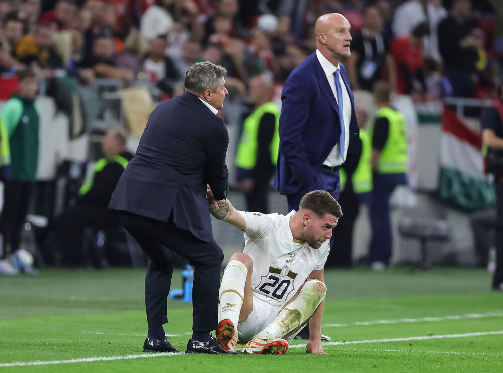 Dragan Stojković Piksi i Sergej Milinković-Savić